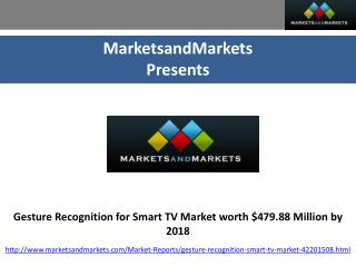 Analysis of Gesture Recognition for Smart TV Market