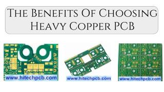 The Benefits Of Choosing Heavy Copper PCB