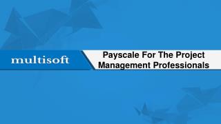 Payscale For The Project Management Professionals