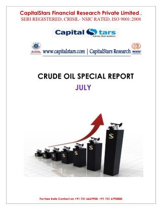 Special Report On Commodity