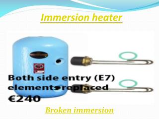 Immersion heater