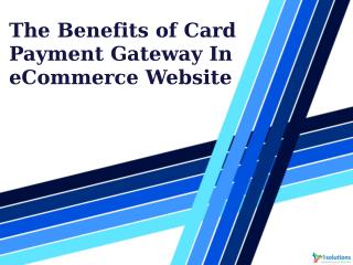 The Benefits of Card Payment Gateway In eCommerce Website