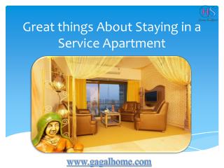 Great Things About Staying in a Service Apartment