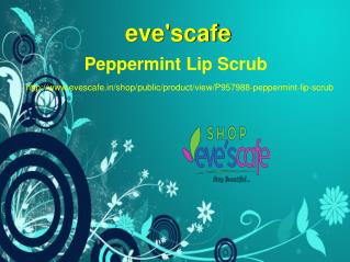 Buy Evescafe Peppermint Lip Scrub