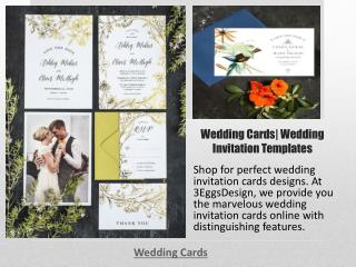 Wedding Cards| Wedding Invitation Templates