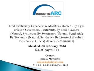 Feed Palatability Enhancers & Modifiers Market: grass fed food flavoring has high demand for cattle.