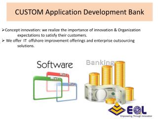 Custome Application Software for Bank | Web Development And Designing