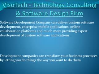 Software Development Company In Malaysia - VisoTech