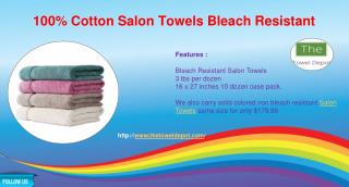 100% Cotton Salon Towels Wholesale