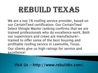 Plano roofing repair contractor