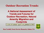 Outdoor Recreation Trends: