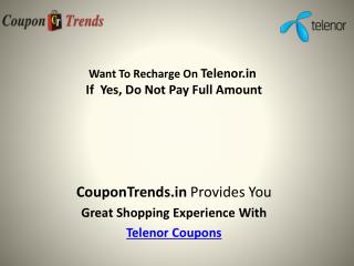 Mobile Recharge Offers & Coupons