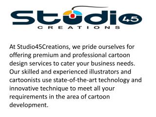 Cartoon Graphic Designer - Studio45creations