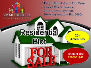 Residential Plots for sale In Dholera