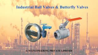 Several common features and advantages of ball and butterfly valves