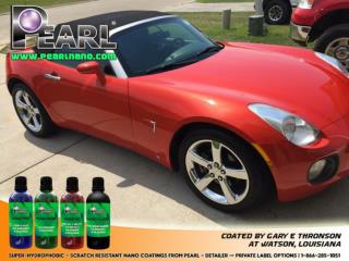 Superior scratch & Abrasion resistance - Pearl Nano coatings
