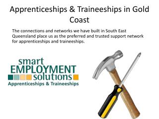 Apprenticeships & Traineeships in Gold Coast