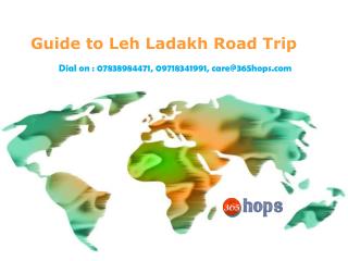 Guide to Leh Ladakh Road Trip