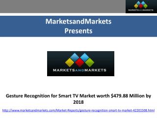 Future of Gesture Recognition for Smart TV Market
