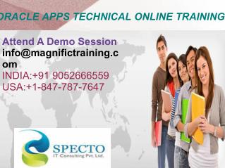 Live Oracle Apps Technical Online Training institute