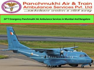Panchmukhi Air Ambulance Services in Mumbai and Bangalore - Medical Air Transport