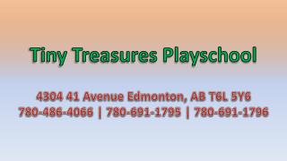 Tiny Treasures Playschool - Edmonton