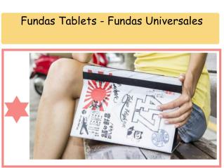 Fundas Tablets - Fundas Universales