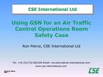 CSE International Ltd