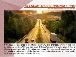 Home Shifting Services in Ghaziabad