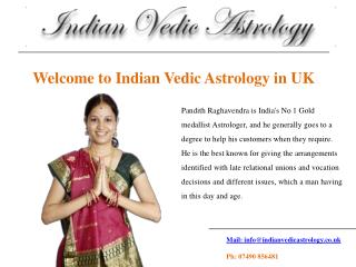 Welcome to Indian Vedic Astrology in UK