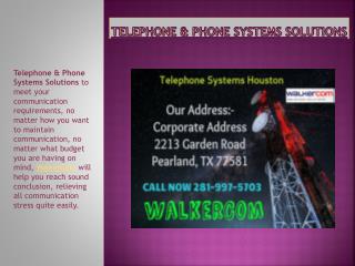 Telephone & Phone Systems Solutions