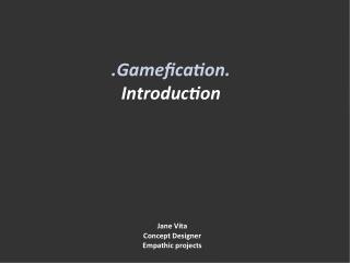 Gamification - Reputation System