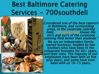 Restaurants In Linthicum Md - 700southdeli