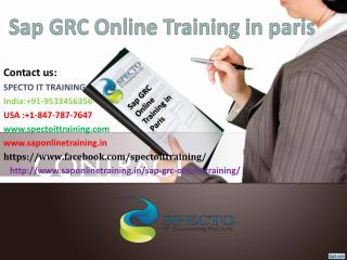 SAP GRC online training | SAP GRC 10.0 fastrack online training classes