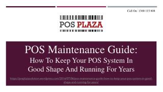 POS Maintenance Guide: How to Keep Your POS System in Good Shape and Running for Years