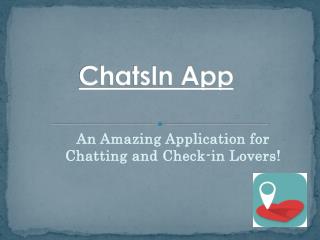 Free Android Chat Apps – ChatsIn