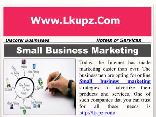 Small Business Marketing Strategies Company
