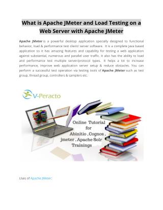 Jmeter Training Online | Apache Jmeter Online Training | Online Jmeter Tutorial