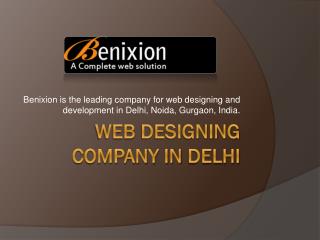 Web Designing Company in Delhi