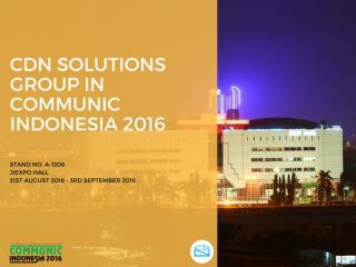 Meet Your IT Consulting Partner in Communic Indonesia 2016