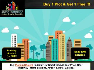 Buy plots in Dholera smart city,Gujarat