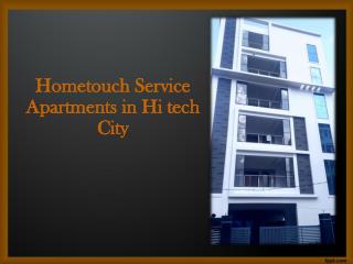 Serviced Apartments near Hitec City Hyderabad, Furnished guest houses near Hiteccity Hyderabad, Guest Houses in Hiteccit