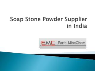 Soap Stone Powder Supplier in India