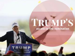 Trump's ascent to the nomination
