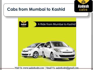 Cabs from Mumbai to Kashid | Mumbai to Kashid Taxi Service | Aadesh Cabs