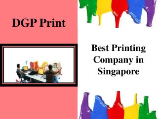 DGP Print- Printing Company in Singapore