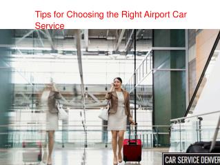 Airport Car Service