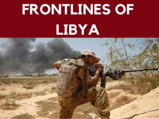 Frontlines of Libya
