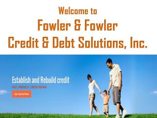 Professional Credit Repair Services