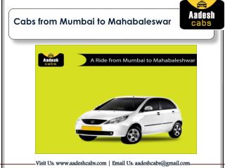 Cabs from Mumbai to Mahabaleshwar | taxi from Mumbai to Mahabaleshwar | Aadesh Cabs